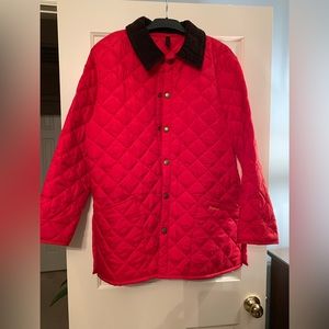 Barbour men’s Liddesdale jacket - red medium